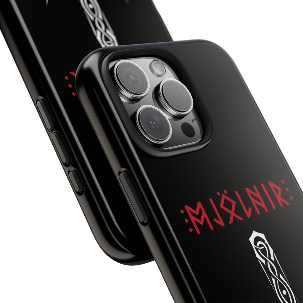 Mjölnir Tough Phone Cases - Viking Spirit, Nordic Design, Durable Protection, Gift for Her/Him, Perfect for Holidays & Celebrations