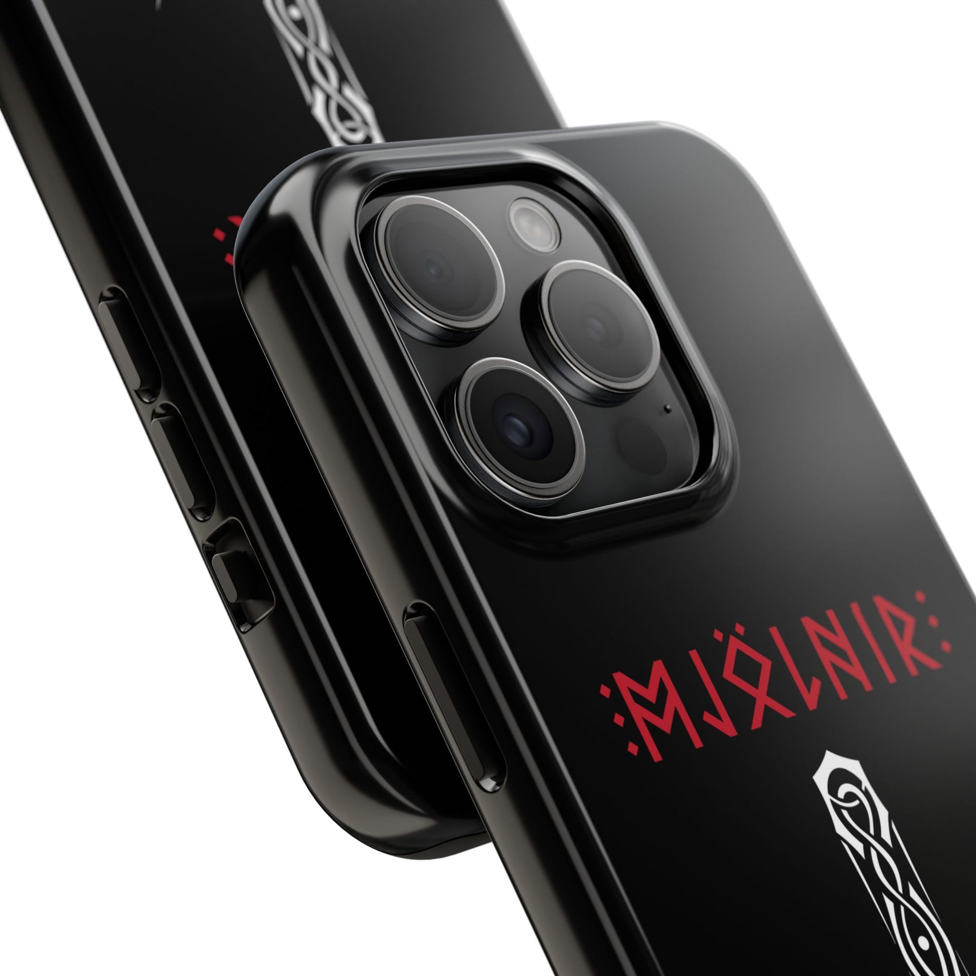 Mjölnir Tough Phone Cases - Viking Spirit, Nordic Design, Durable Protection, Gift for Her/Him, Perfect for Holidays & Celebrations