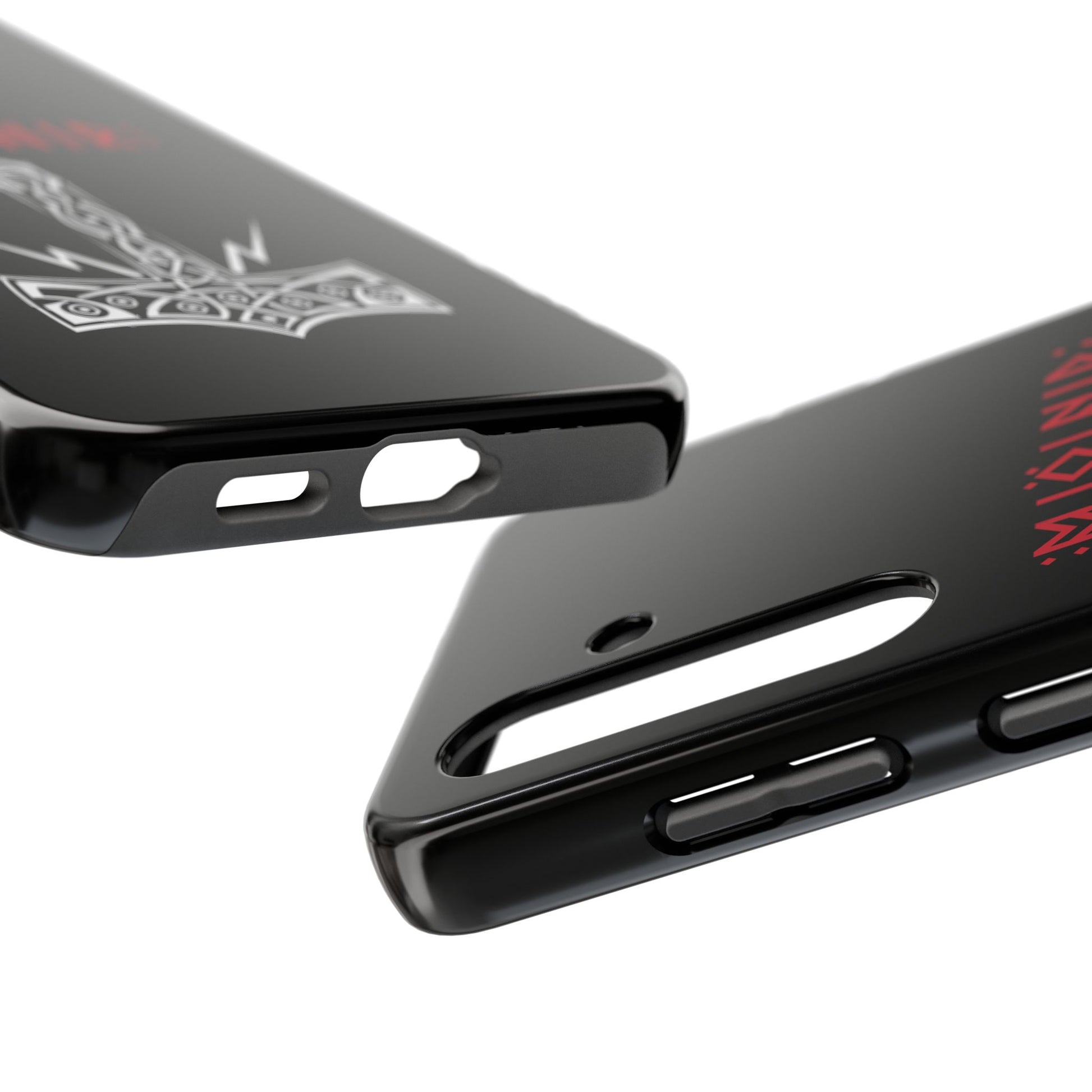 Mjölnir Tough Phone Cases - Viking Spirit, Nordic Design, Durable Protection, Gift for Her/Him, Perfect for Holidays & Celebrations