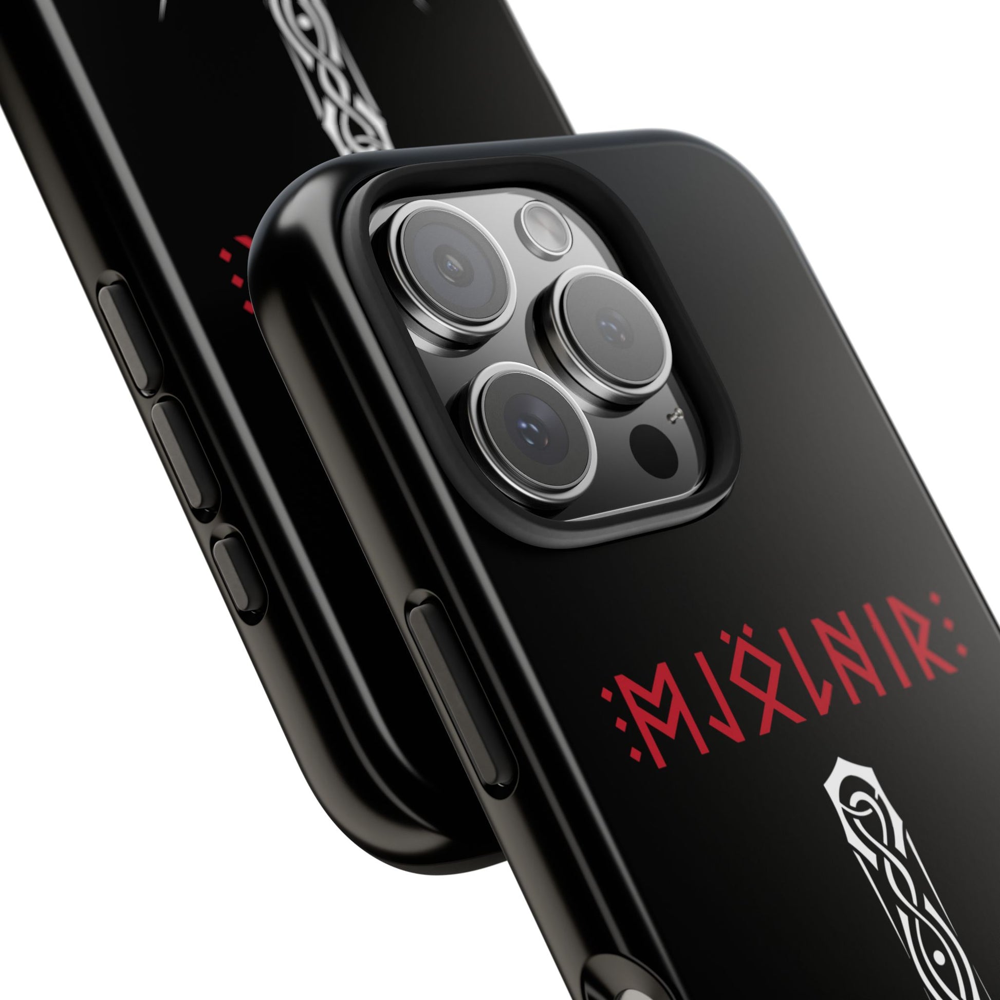 Mjölnir Tough Phone Cases - Viking Spirit, Nordic Design, Durable Protection, Gift for Her/Him, Perfect for Holidays & Celebrations