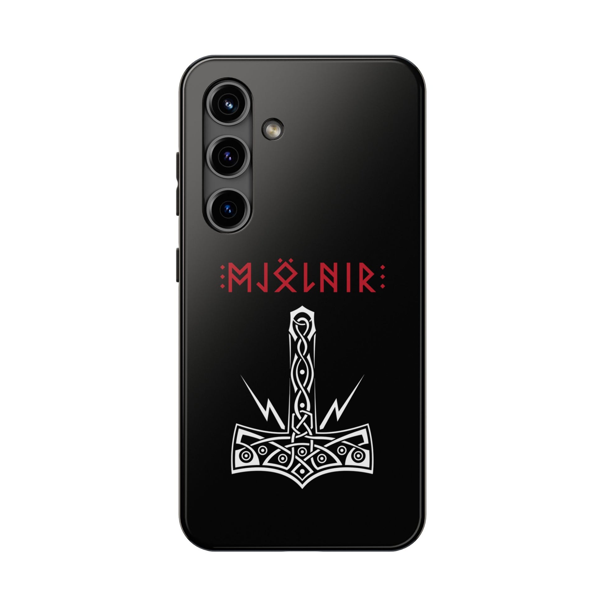 Mjölnir Tough Phone Cases - Viking Spirit, Nordic Design, Durable Protection, Gift for Her/Him, Perfect for Holidays & Celebrations