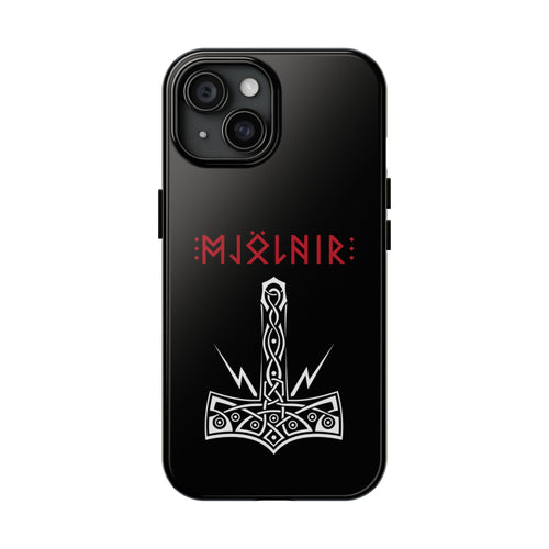 Mjölnir Tough Phone Cases - Viking Spirit, Nordic Design, Durable Protection, Gift for Her/Him, Perfect for Holidays & Celebrations