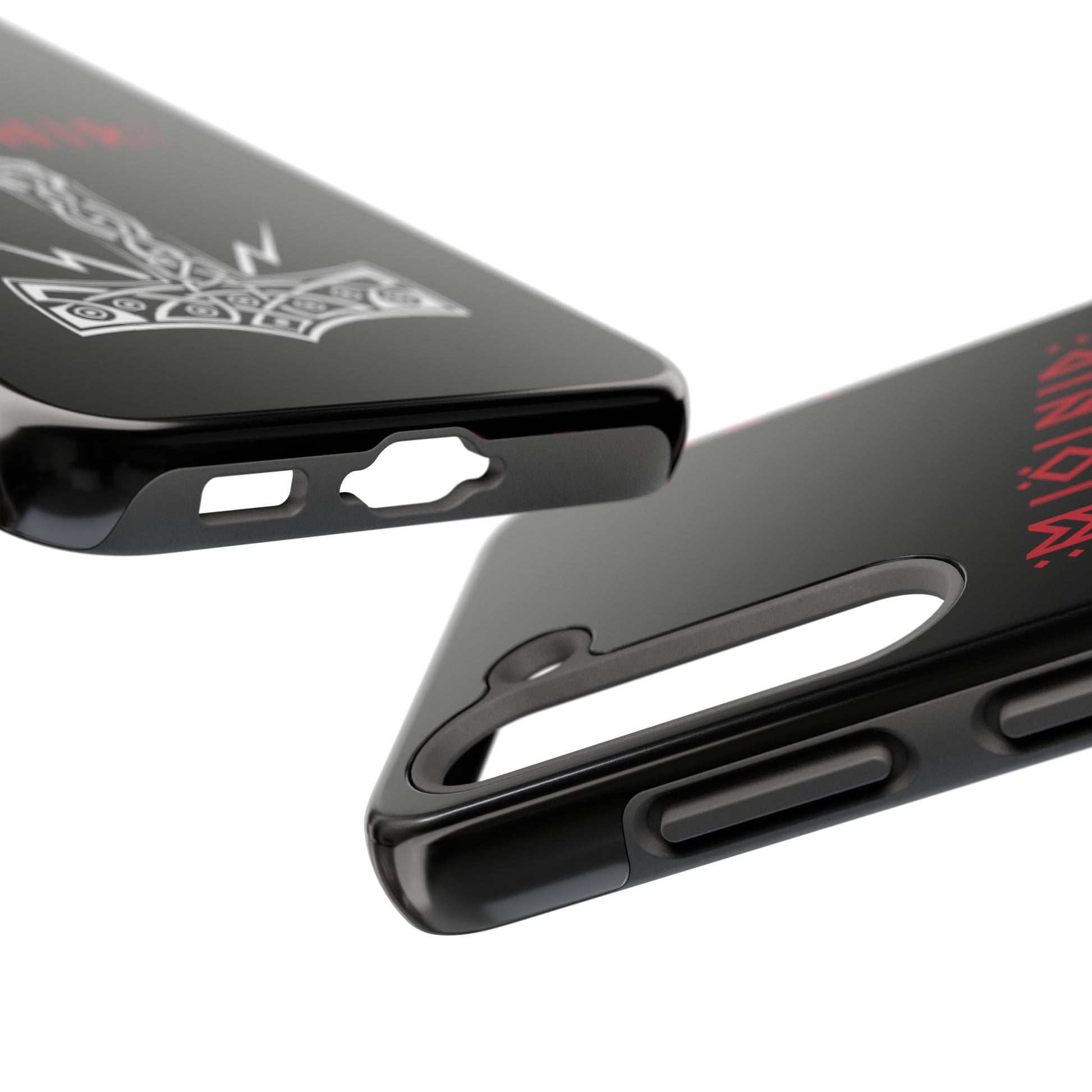 Mjölnir Tough Phone Cases - Viking Spirit, Nordic Design, Durable Protection, Gift for Her/Him, Perfect for Holidays & Celebrations