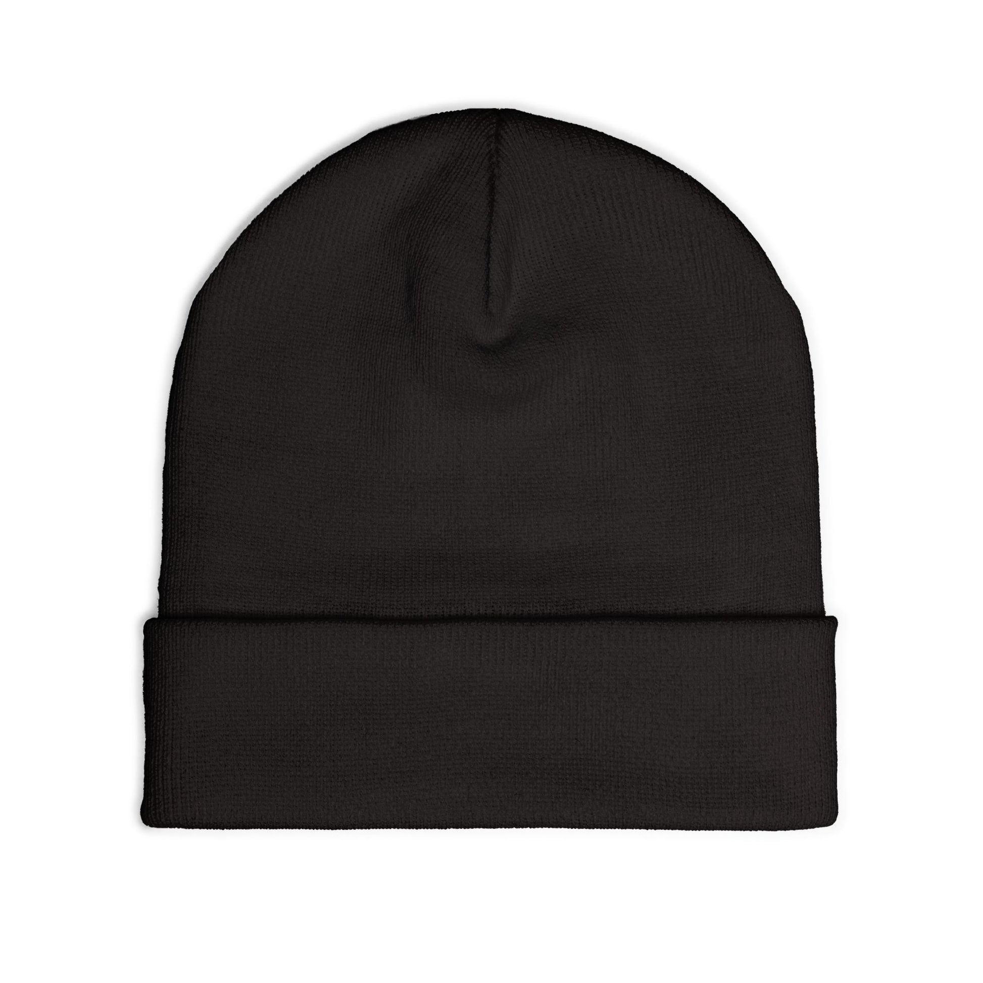 Embroidered Knit Beanie, Customizable Winter Hat, Stylish Beanie for All Seasons, Unisex Warm Hat, Ideal for Gifting