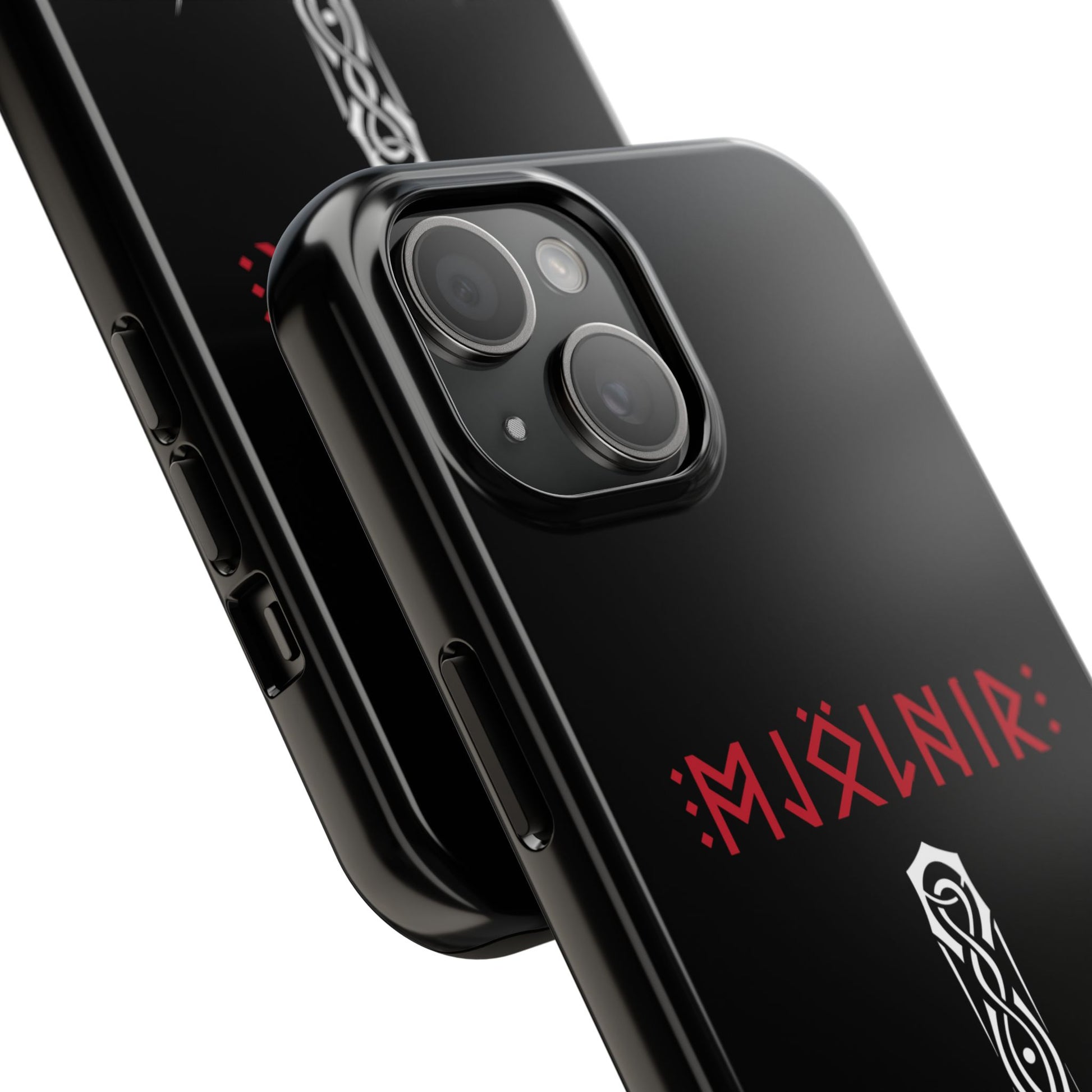 Mjölnir Tough Phone Cases - Viking Spirit, Nordic Design, Durable Protection, Gift for Her/Him, Perfect for Holidays & Celebrations