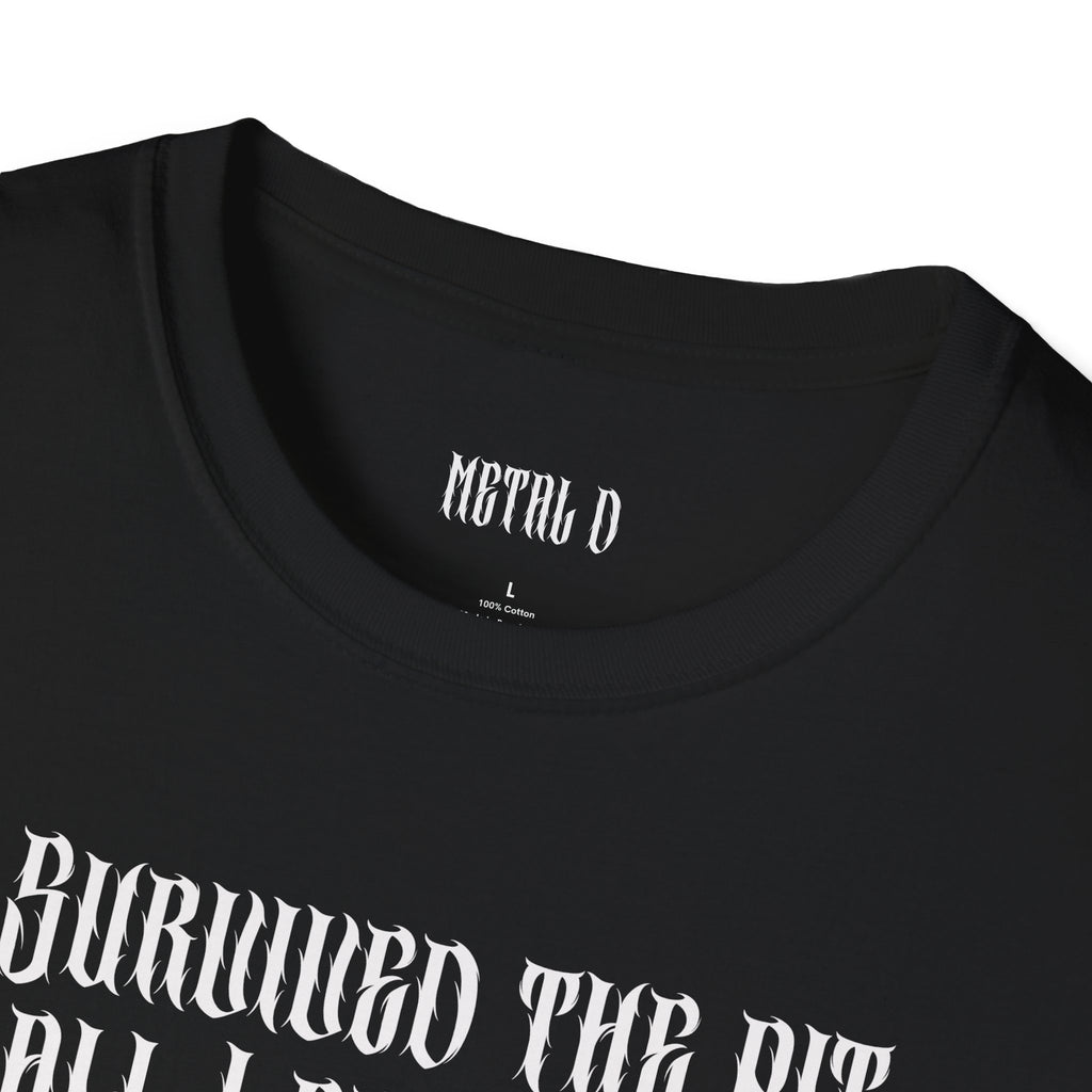I Survived the Pit Unisex T-Shirt | Funny Graphic Tee, Music Festival Gear, Gift for Concert Lovers, Casual Wear, Comfy Daily Wear