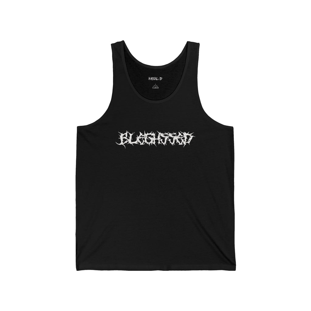 Grunge Unisex Jersey Tank Top, Alternative Music Apparel, Casual Summer Wear, Festival Outfit, Edgy Graphic Tee