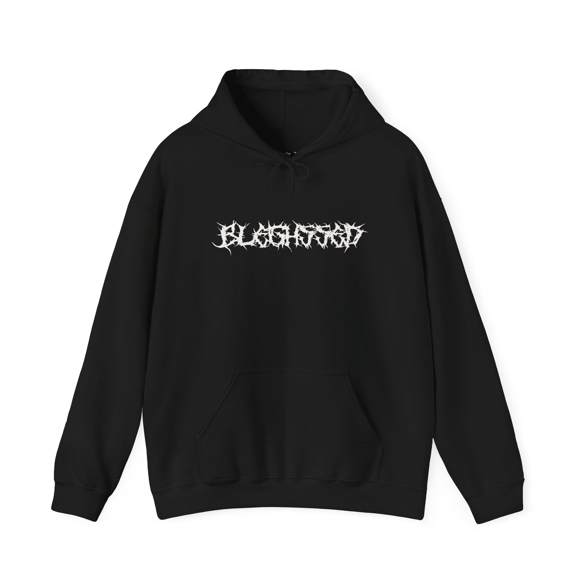 Edgy Graphic Hoodie, Unisex Heavy Blend Sweatshirt, Streetwear Fashion, Gift for Him/Her, Cozy Winter Outfit